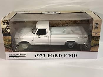 Amazon | 1973 Ford F-100 Pickup Truck White 1/18 Diecast